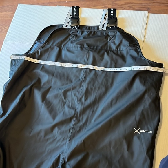 New-Arctix-XXL-black-rain bibs,heavy duty, rubberized,waterproof fabric,overalls - Picture 13 of 14